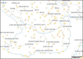 map of ‘Izbat Ma‘jūn